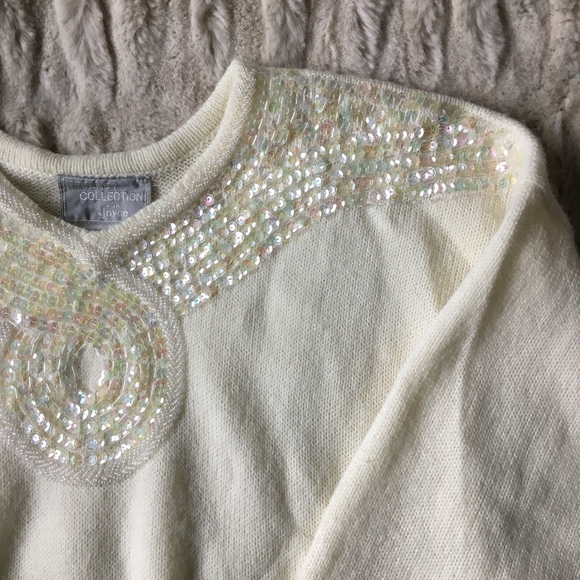 Vintage REGENCY COLLECTION Sequin Sweater - Picture 4 of 7